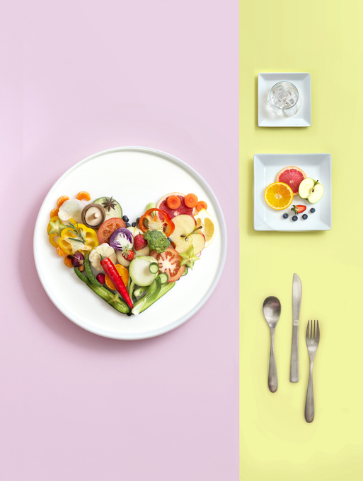 Healthy vegan eating concepts still life.